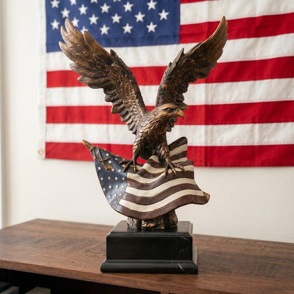 Hand-Cast American Eagle Statue (Pre-Order)