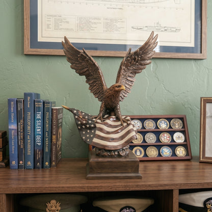 Hand-Cast American Eagle Statue (Pre-Order)